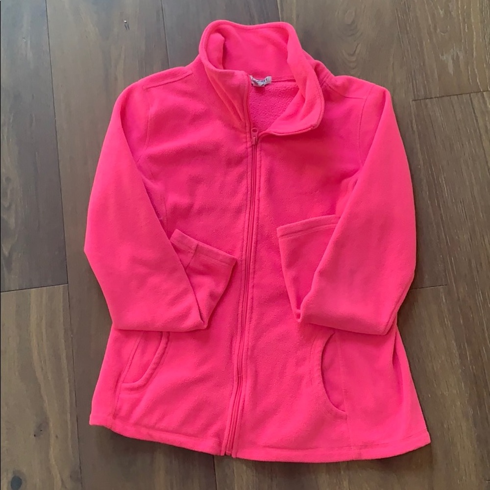 Hot pink jacket old navy women